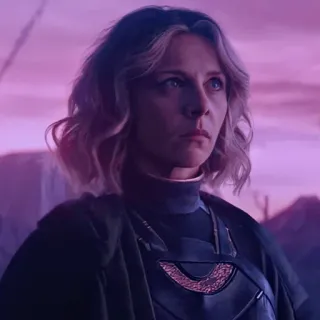 🙁 2e1b13f2 Sylvie Laufeydottir Loki Sylvie, Loki, Marvel, personagem, feminino, super-herói, vilão whatsapp sticker