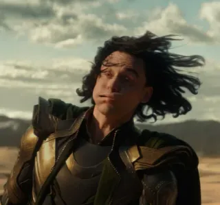 🥴 38944157 Loki Loki, Marvel, Disney+, Tom Hiddleston, personagem, super-herói, série de TV, streaming whatsapp sticker