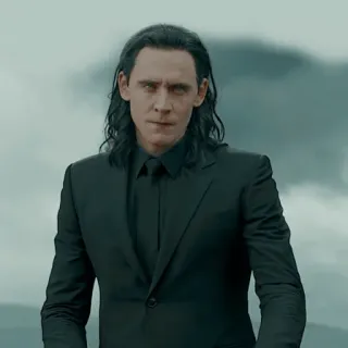 😎 4e046c47 Loki Loki, Marvel, Tom Hiddleston, vilão, personagem, super-herói, deus da travessura whatsapp sticker