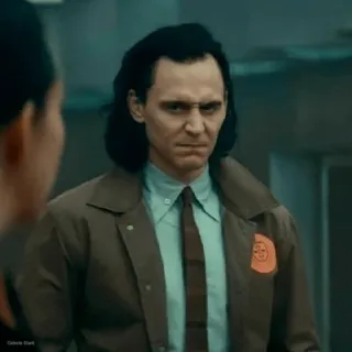 😒 dd3084a7 Loki Loki, Marvel, Tom Hiddleston, Personagem, Vilão, Anti-herói whatsapp sticker