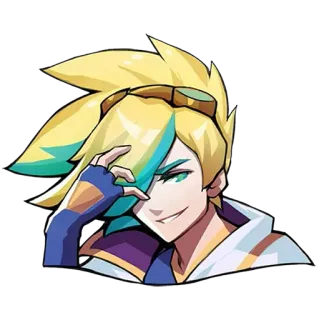 😎 670ca079 anime, cartoon, character, animation, drawing telegram sticker