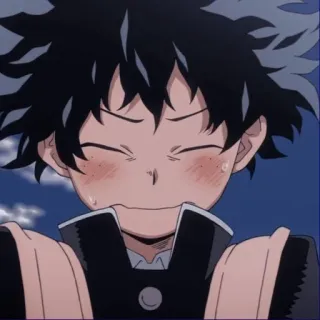 🌟 06114e10 Izuku Midoriya My Hero Academia anime, my hero academia, izuku midoriya, deku, character whatsapp sticker