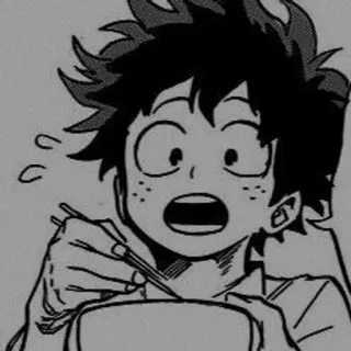 🌟 66cb00ed Izuku Midoriya My Hero Academia anime, manga, izuku midoriya, my hero academia, deku whatsapp sticker