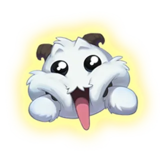😽 3034681a Poro League of Legends poro, league of legends, fofo, animal, monstro, videogame, fofo telegram sticker