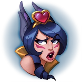😩 753d32bd Xayah League of Legends xayah, league of legends, emote, jogo, personagem telegram sticker