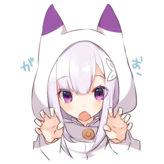 Sweet loli telegram stickers