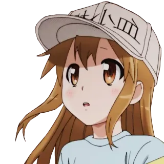 ๐ฎ 2e7e94c4 Platelet Cells at Work! ่กๅฐๆฟ anime, cells at work, platelet, chibi, cute, manga telegram sticker