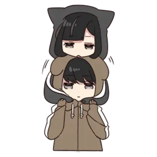 🏹 bb79d471 Animé, Mignon, Kawaii, Pile, Chibi telegram sticker