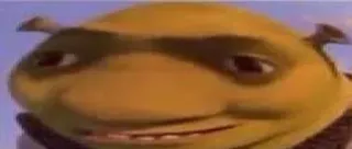 😅 cb3eec97 Shrek ogre, vert, Dreamworks, film, animation whatsapp sticker