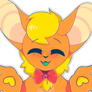 🤗 3ef8722b Kartun, Furry, Lucu, Anime, Binatang, Oranye telegram sticker