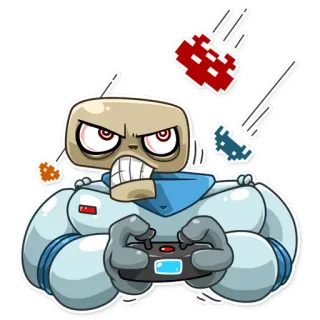 Lone Dead Spaceman telegram stickers