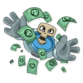 Lone Dead Spaceman whatsapp stickers