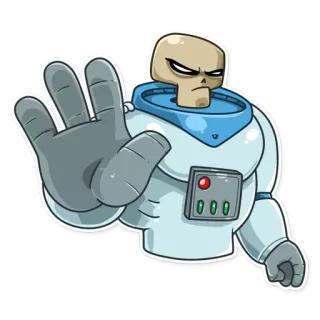 🖐 a664e4c1 phi hành gia, bộ xương, bộ đồ vũ trụ, phim hoạt hình, nhân vật, nhãn dán telegram sticker