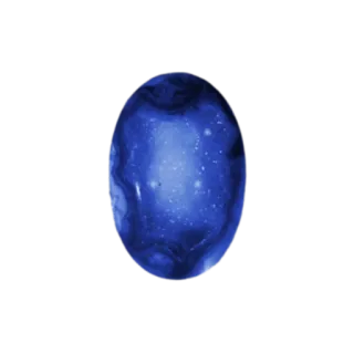 💎 804eb0cc biru, batu, permata, berkilau, abstrak, perhiasan, oval, mineral telegram sticker