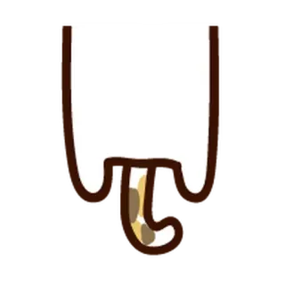 ⚪️ 4f3c014f 猫, 動物, ステッカー, 尻尾 telegram sticker