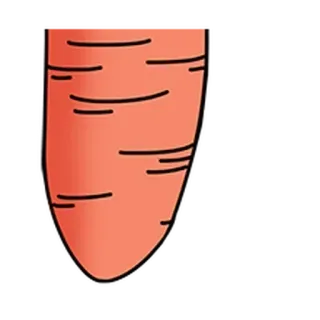 ⚪️ fcf84aec にんじん, 野菜, オレンジ, 食べ物, 健康, 庭 telegram sticker