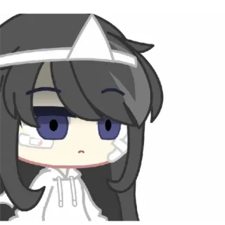 🌟 fc5abeb7 anime, chica, dibujos animados, pegatina telegram sticker