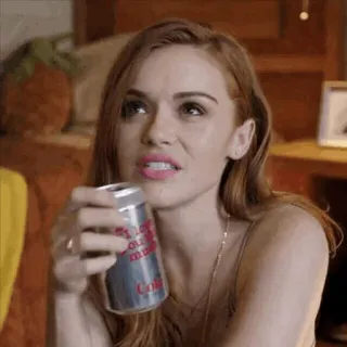 🌿 b5aa22c5 I LOVE OLD MUSIC música, refrigerante, mulher, bebida telegram sticker