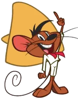 🎉 c3c910fc Speedy Gonzales cartoon, mouse, mexican, sombrero, fast telegram sticker