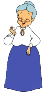 😌 daca97b3 Granny Looney Tunes cartoon, granny, old lady, grandmother, looney tunes telegram sticker