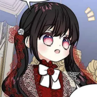 🐈‍⬛️ 02f9c274 Anime, Mignon, Fille, Manga, Enfant telegram sticker