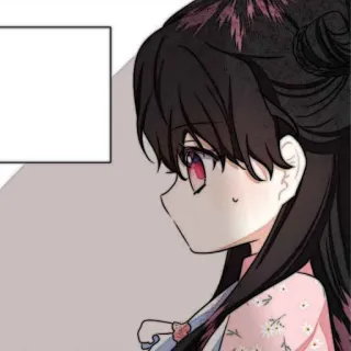 🐈‍⬛️ 09e3e285 animé, fille, profil, cheveux, yeux telegram sticker