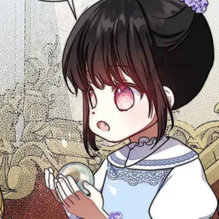 🐈‍⬛️ 3b17a51b Animé, Manga, Enfant, Fille, Magie, Sphère, Mignon telegram sticker