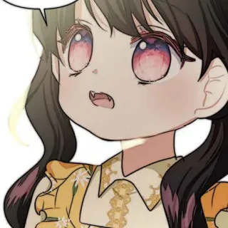 🐈‍⬛️ 6e4d4447 Anime, Manga, Fille, Mignon, Dessin animé, Enfant telegram sticker