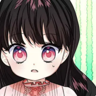 🐈‍⬛️ 729ca1fb Anime, Fille, Dessin animé, Enfant, Mignon, Grands yeux telegram sticker