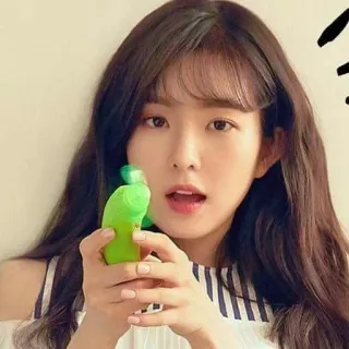 💖 104cccef donna, bellezza, flacone spray, ritratto telegram sticker