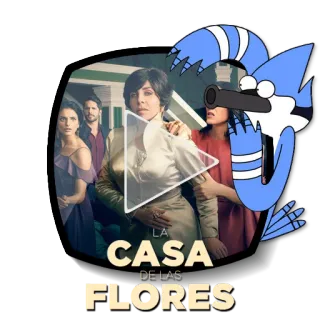 ▶️ 28f7528c Mordecai La Casa de las Flores LA CASA DE LAS FLORES La Casa de las Flores, Mordecai, Netflix, Bunga, Komedi, Drama telegram sticker