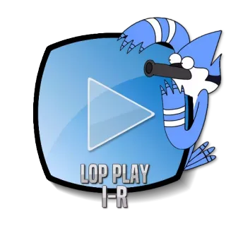 ▶ 4907e664 Mordecai Regular Show LOP PLAY
I-R kartun, animasi, karakter, Mordecai, Regular Show telegram sticker