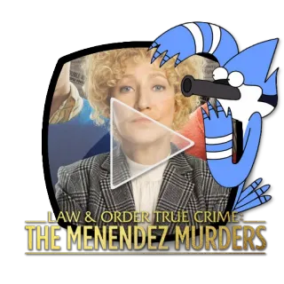 ▶ 9f66e58d Law & Order True Crime: The Menendez Murders LAW & ORDER TRUE CRIME: THE MENENDEZ MURDERS acara TV, true crime, Menendez bersaudara, Law & Order, kejahatan telegram sticker