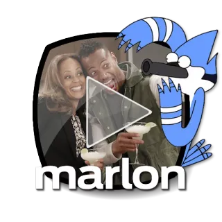 ▶ a49257ed Marlon Wayans Marlon marlon Marlon Wayans, Marlon, komedi, sitkom, lucu, aktor telegram sticker