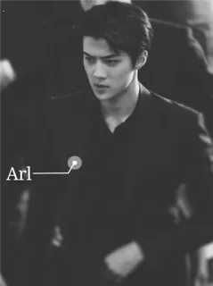 ✖ 8737a739 Arl ผู้ชาย, ภาพเหมือน, ขาวดำ, ชุดสูท, เป็นทางการ, จริงจัง telegram sticker