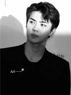 ✖ a65d39df Arl คน, ผู้ชาย, ภาพเหมือน, ขาวดำ telegram sticker