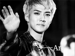 ✖ ccd49fa9 Arl คน, ผู้ชาย, ภาพเหมือน, คลื่น, เคป็อป telegram sticker