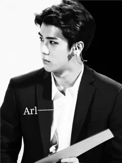 ✖ e3db7e68 Arl ผู้ชาย, สูท, ภาพเหมือน, Arl telegram sticker