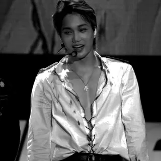 🌚 30526ae9 Kai kpop, idol, dancer, singer, korean, male, performer telegram sticker