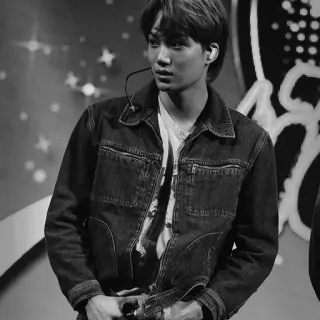 ⛲️ 9e50baa1 Kai K-pop, idol, singer, portrait, celebrity, man telegram sticker