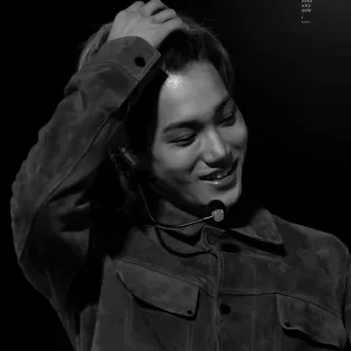 🌚 9f621c88 Kai kpop, idol, singer, exo, music telegram sticker