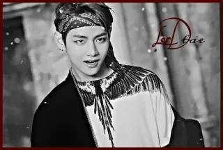 🥀 80d25dca V LorDae cantante, musica, kpop, uomo, ritratto telegram sticker