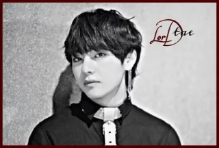 🏹 b3d8ff4e LorTae ritratto, persona, kpop, celebrità telegram sticker