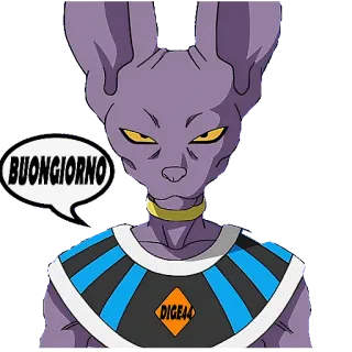 @STIKERFORALL 🇮🇹LORD BEERUS telegram stickers