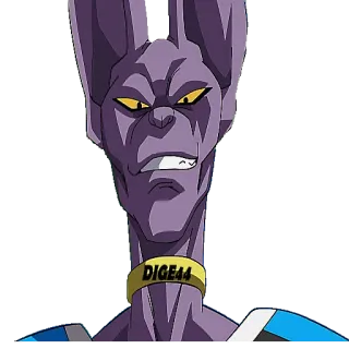 @STIKERFORALL 🇮🇹LORD BEERUS whatsapp stickers