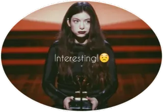 LORDE❤️ telegram stickers