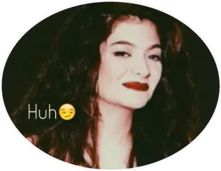 😏 fe00a655 Huh telegram sticker