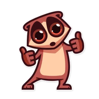 Lori Lorman whatsapp stickers