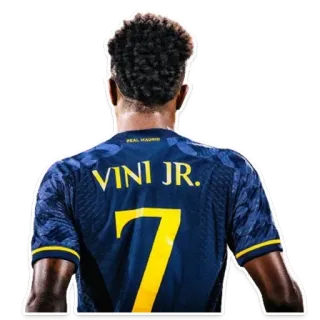 🕺 254ae00d Vini Jr. REAL MADRID
 VINI JR. 足球, 足球, 体育, 维尼修斯, 皇家马德里 telegram sticker