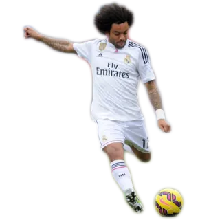 ◀ 947e09eb Marcelo soccer player, footballer, athlete, sports, real madrid telegram sticker